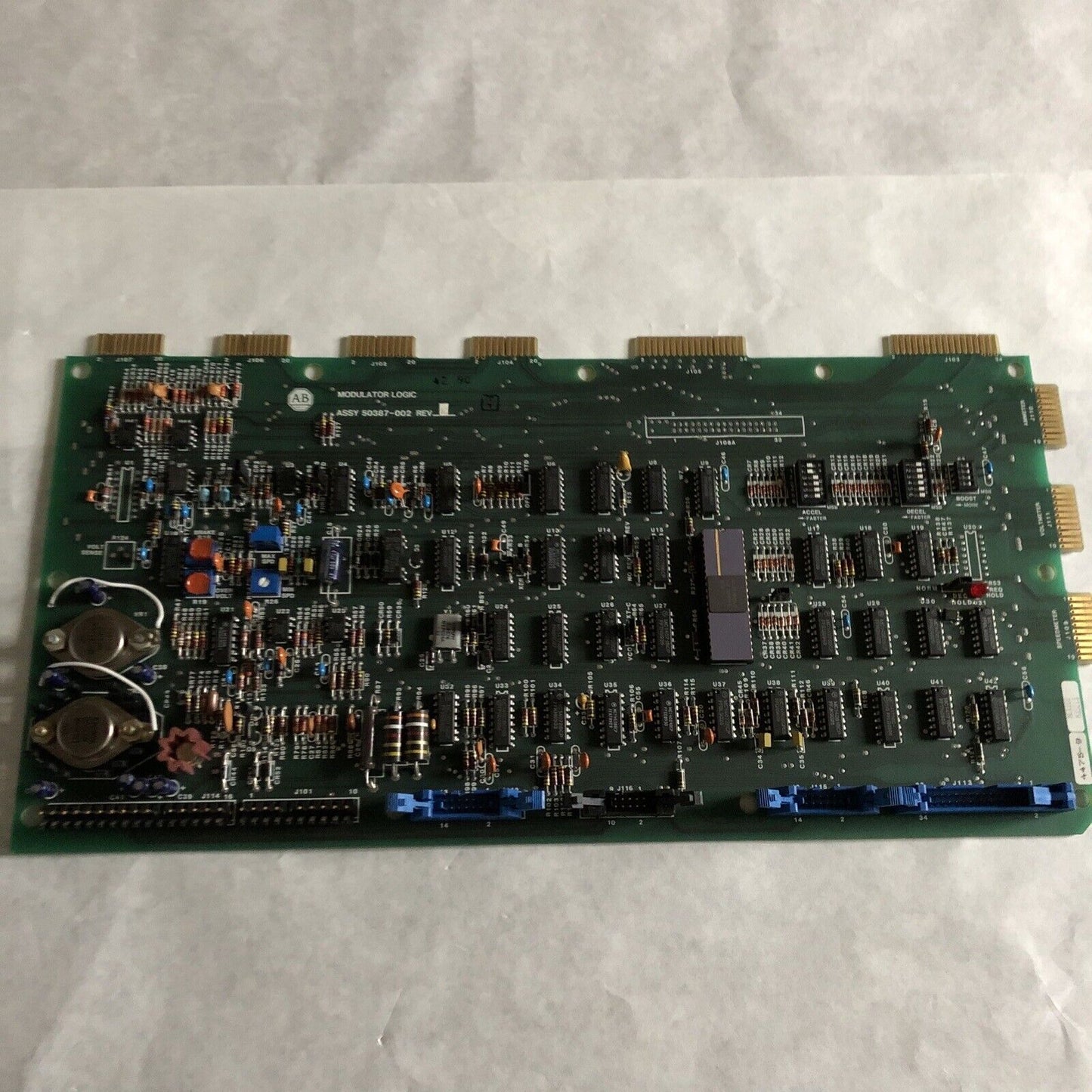 Allen-Bradley 50387-002 Rev08, Allen-Bradley 50387-002 02 Modulator Logic,Ae,Az
