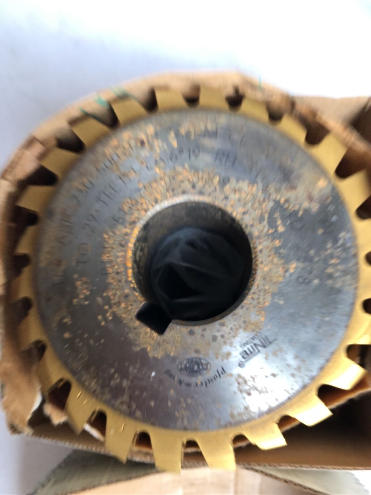 Pfauter-Maag 50091-009-1 Tin Gear Hob,13.6 Pitch Asp 730 50091-92 M3pm Cl A,Ff