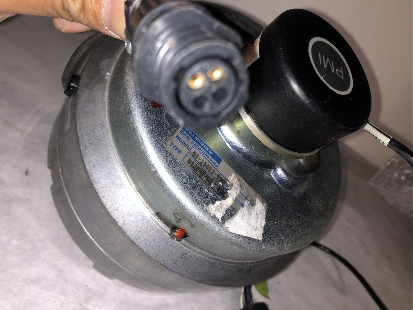 Kollmorgen Gt-15012-999 Electric Motor,.625" Shaft,Pmi,V12fgt/M23 Enc,V12f67,Fg