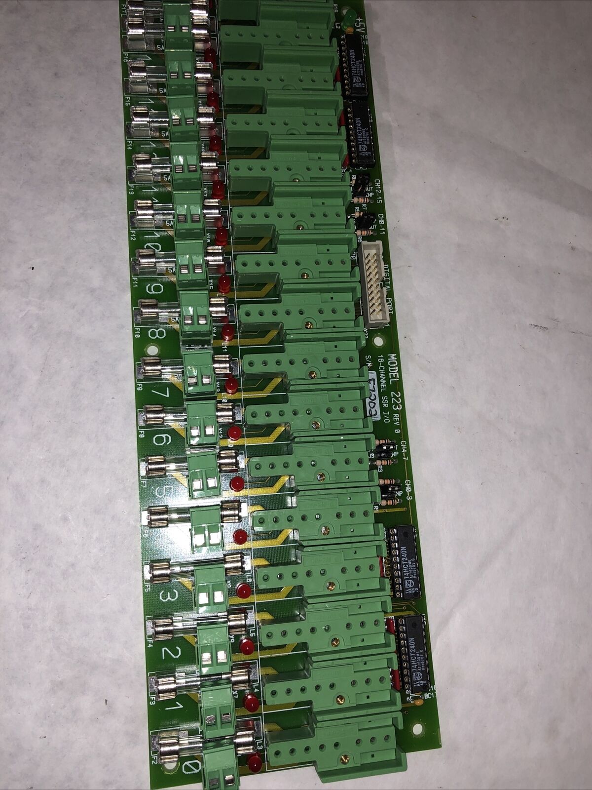 Sciemetric Multiplexer Analog Interface 223 Rev0 16 Channel Ssr Module,Fg