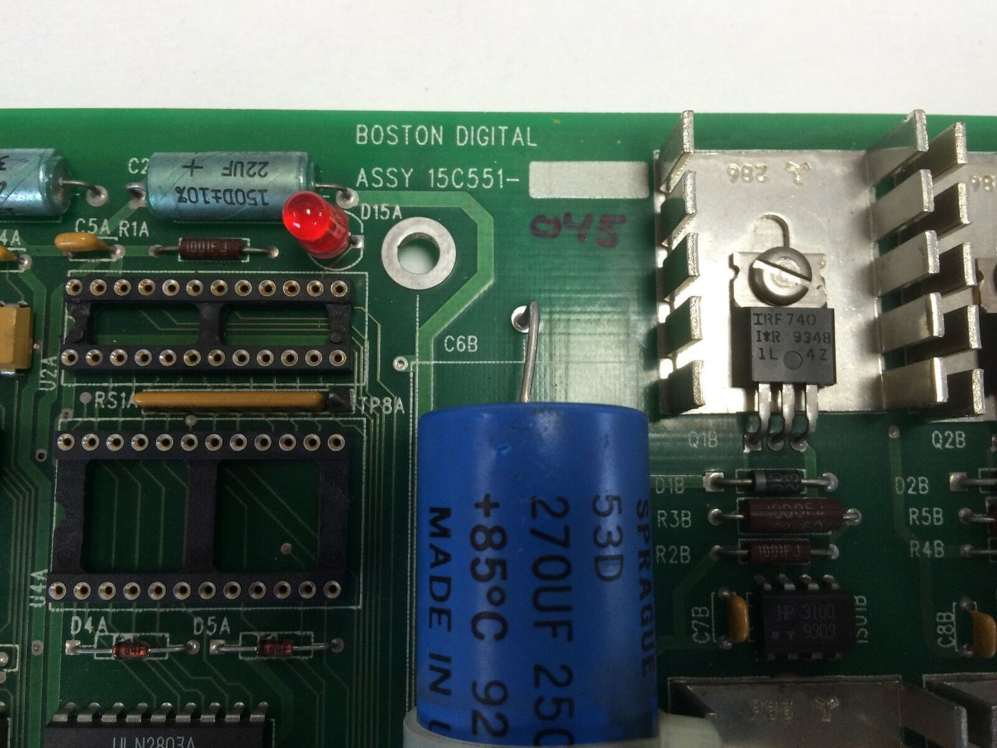 Boston Digital 15C551 Pcb Circuit Board 15C550,15C551-043,Bf