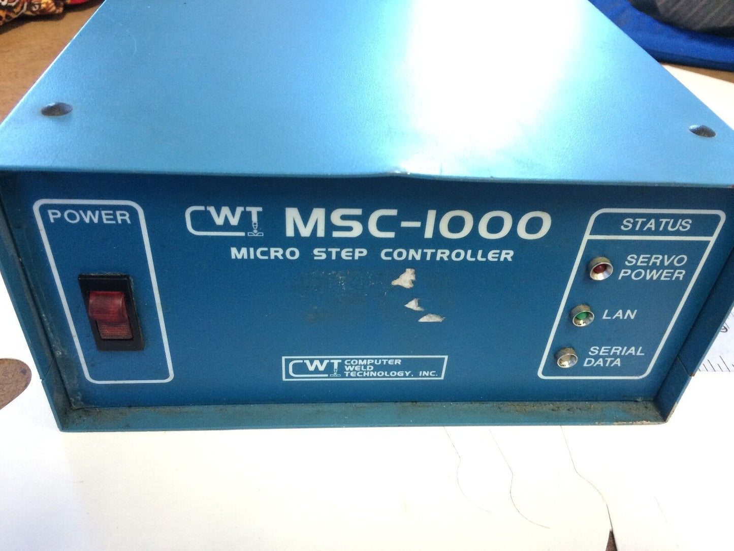 Computer Weld Technology S3a5022,Cwt Msc-1000 Micro Step Controller S3a5022 ,Ee