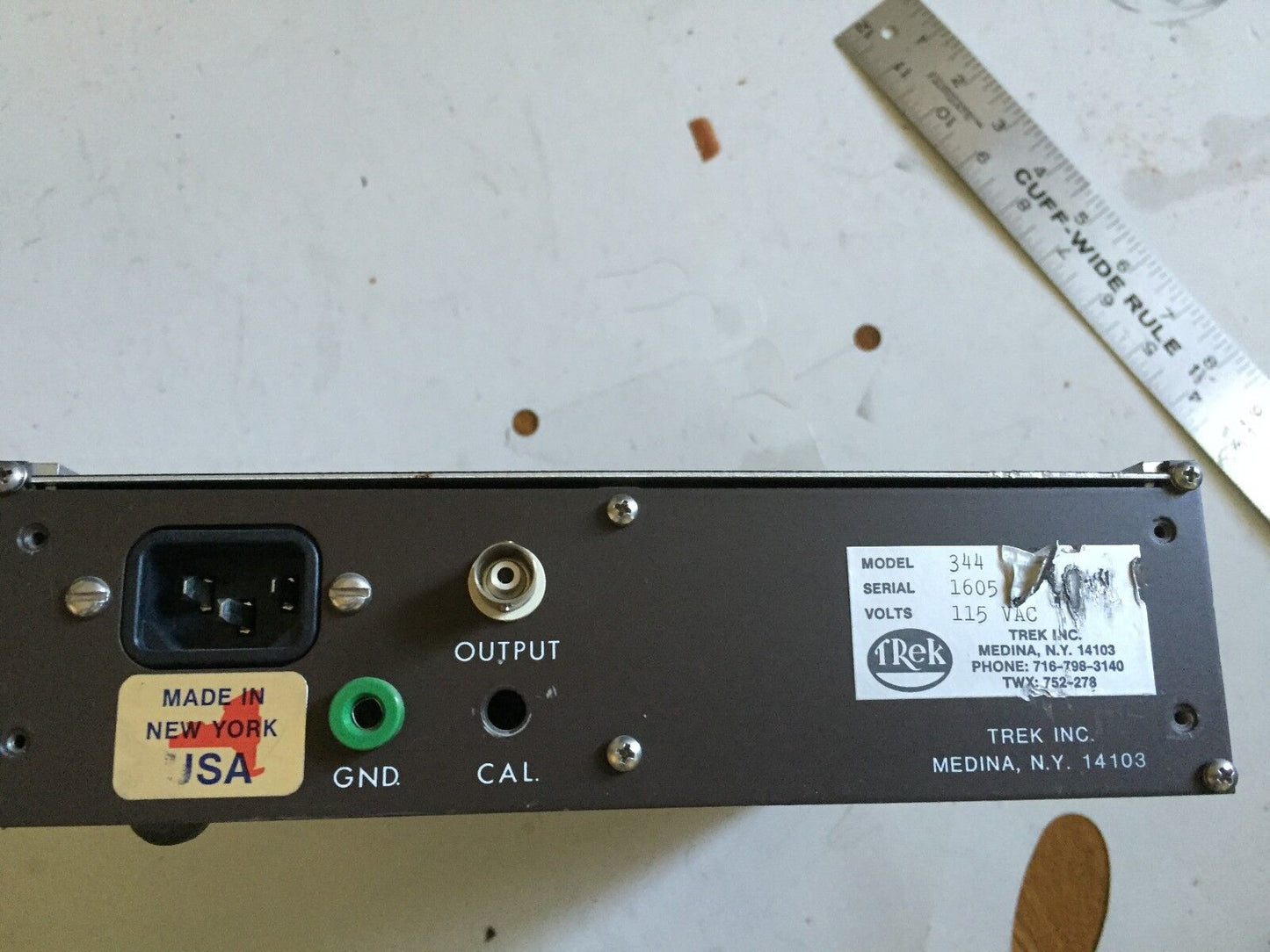 Trek Model 344 , Trek 344 Electrostatic Volt Meter,Ew