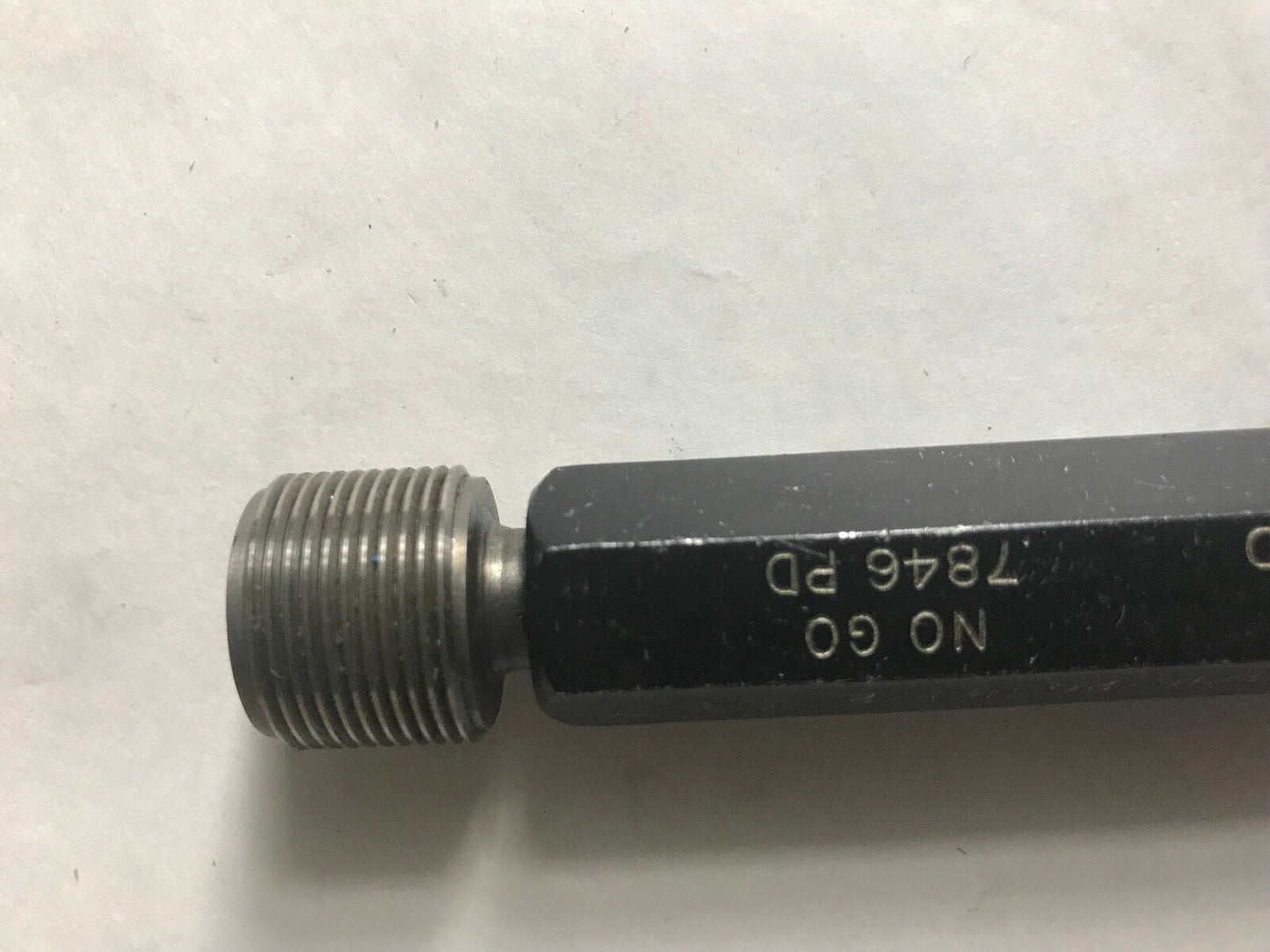 The Pipe Machinery .7846,7846 Pd Go No Go Thread & Plug Gauge 13/16-20 Nef-2,Er