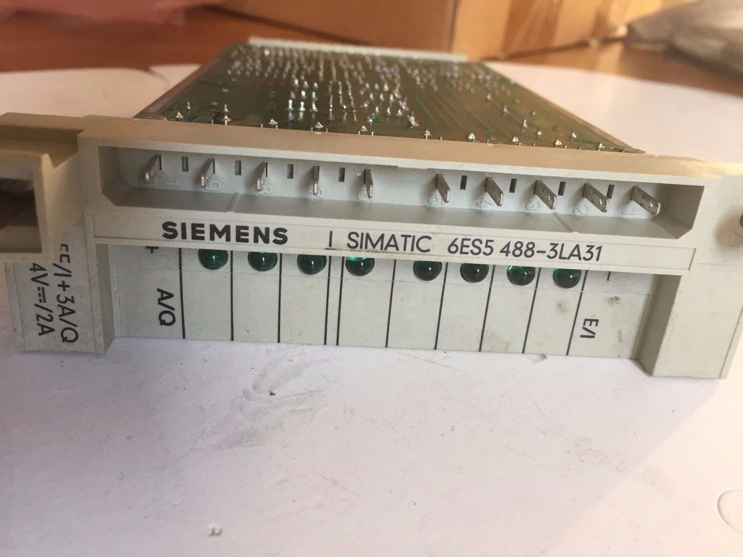 Siemens 6Es5 488-3La31 Input/Output Card Digital 5Input 3Ss Out 24Vdc,Cx