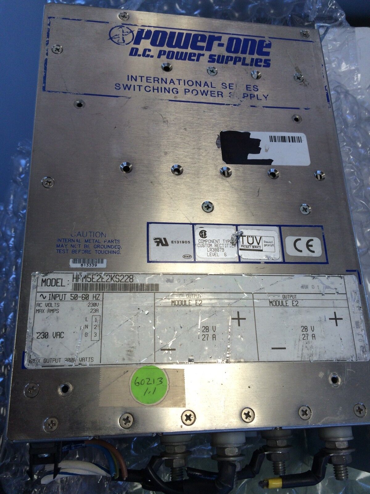 Power-One Hpm5e2e2ks228 Modular Power Supply,Hbm5e2e2ks228,Ev,Cl