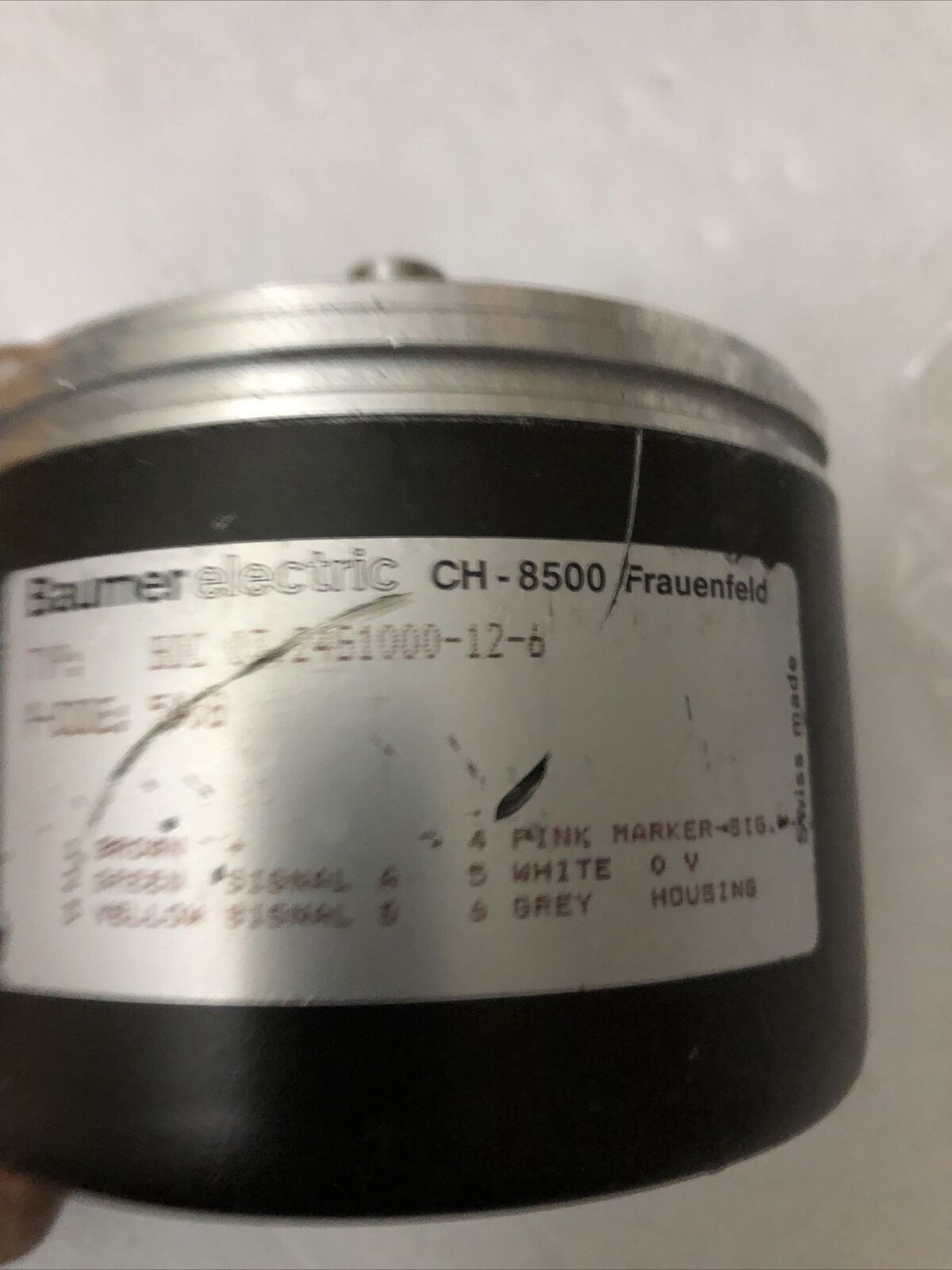 Baumer Electric Ch 8500 Bdc-03.2461000-12-6,Baumer Bdc-03.24G1000-12-6 ,Cx