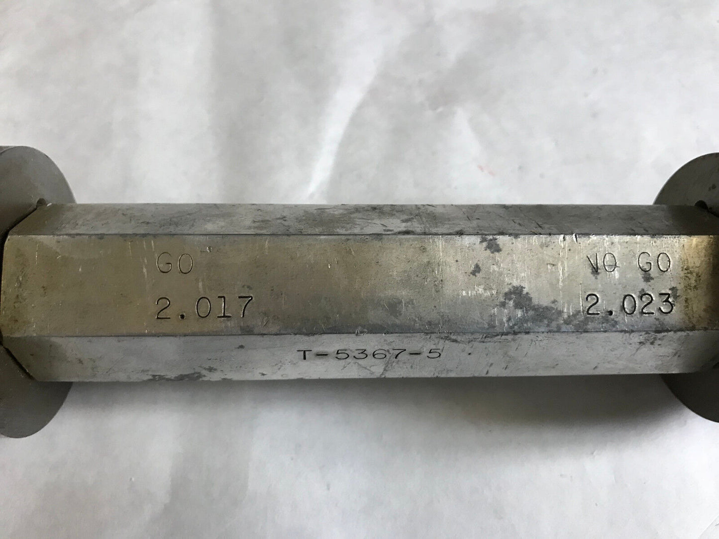 The Pipe Machinery Go No Go Plug Gage 2.017 2.023,Ad