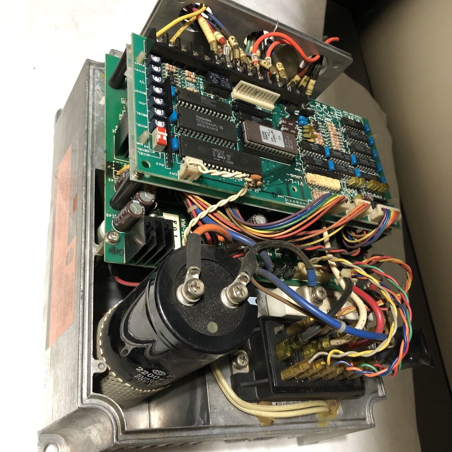 Fincor 5204P1 Ac Drive,230 Vac,3 Hp,11 Amp 3Phase Vi-L Logic,Bd