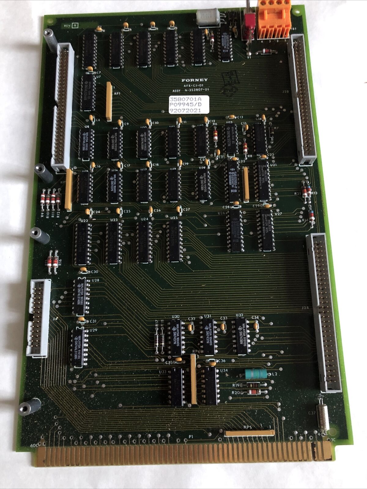 Forney N-353807-01,3580701A,P09945/D Logic Control Board 35380701,Afs-C1-01,Dg