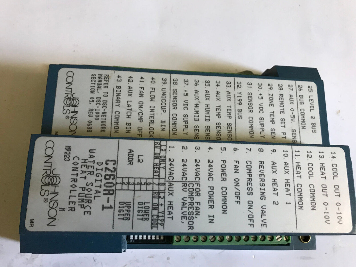 New Johnson Controls C260a-1 Digital Heat Pump Controller Signal System 19G9