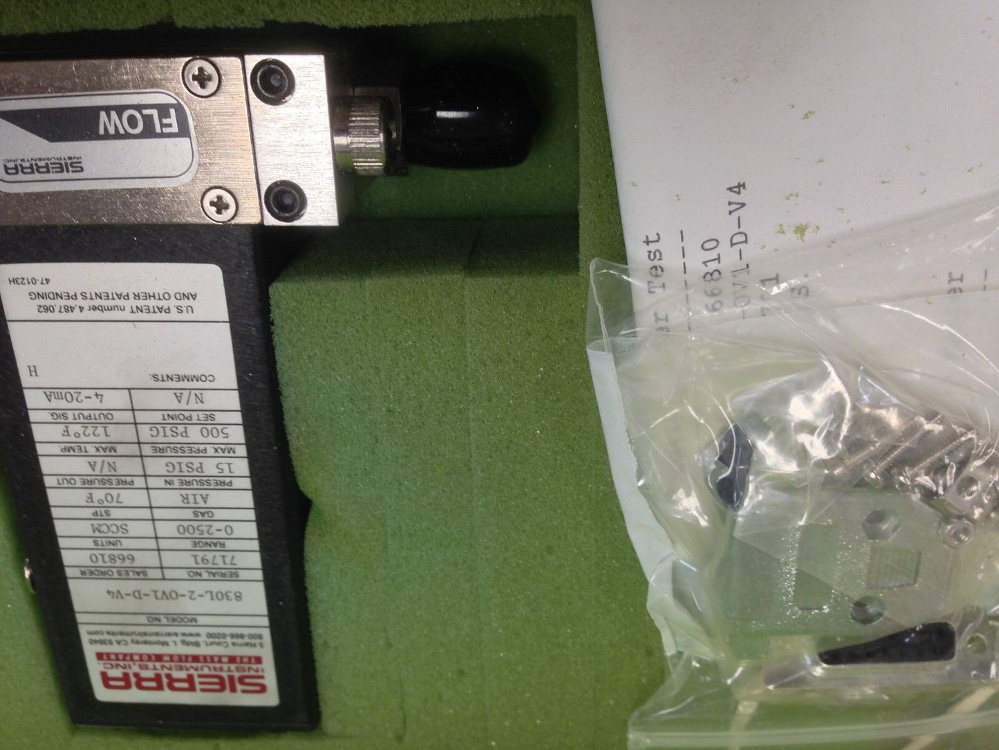 New Sierra 830L-2-Ov1-D-V4 Mass Flow Sensor 830L-2-0V1-D-V4,830L-2-0V1-D-V4,Db