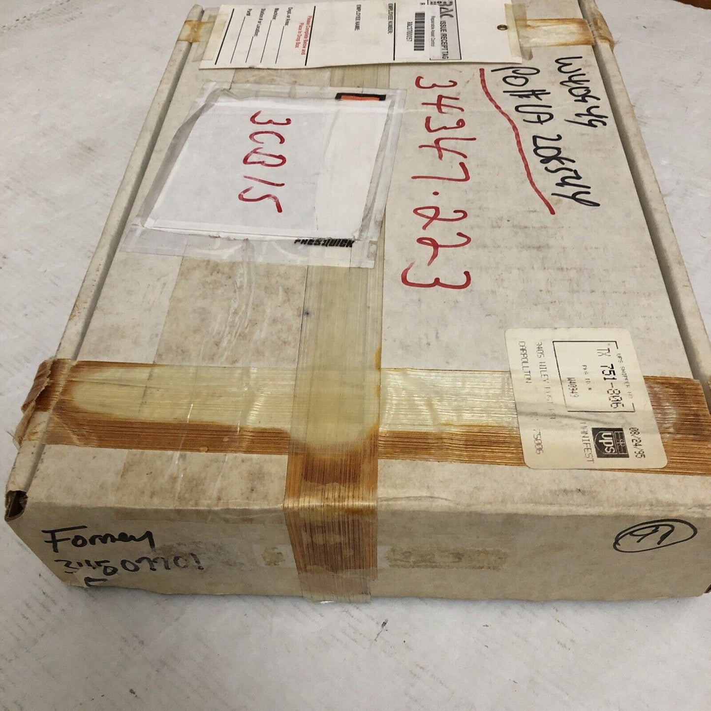 Forney 345077-01 Analog Output Ecs-Q102,Forney N-345077-01,Ct
