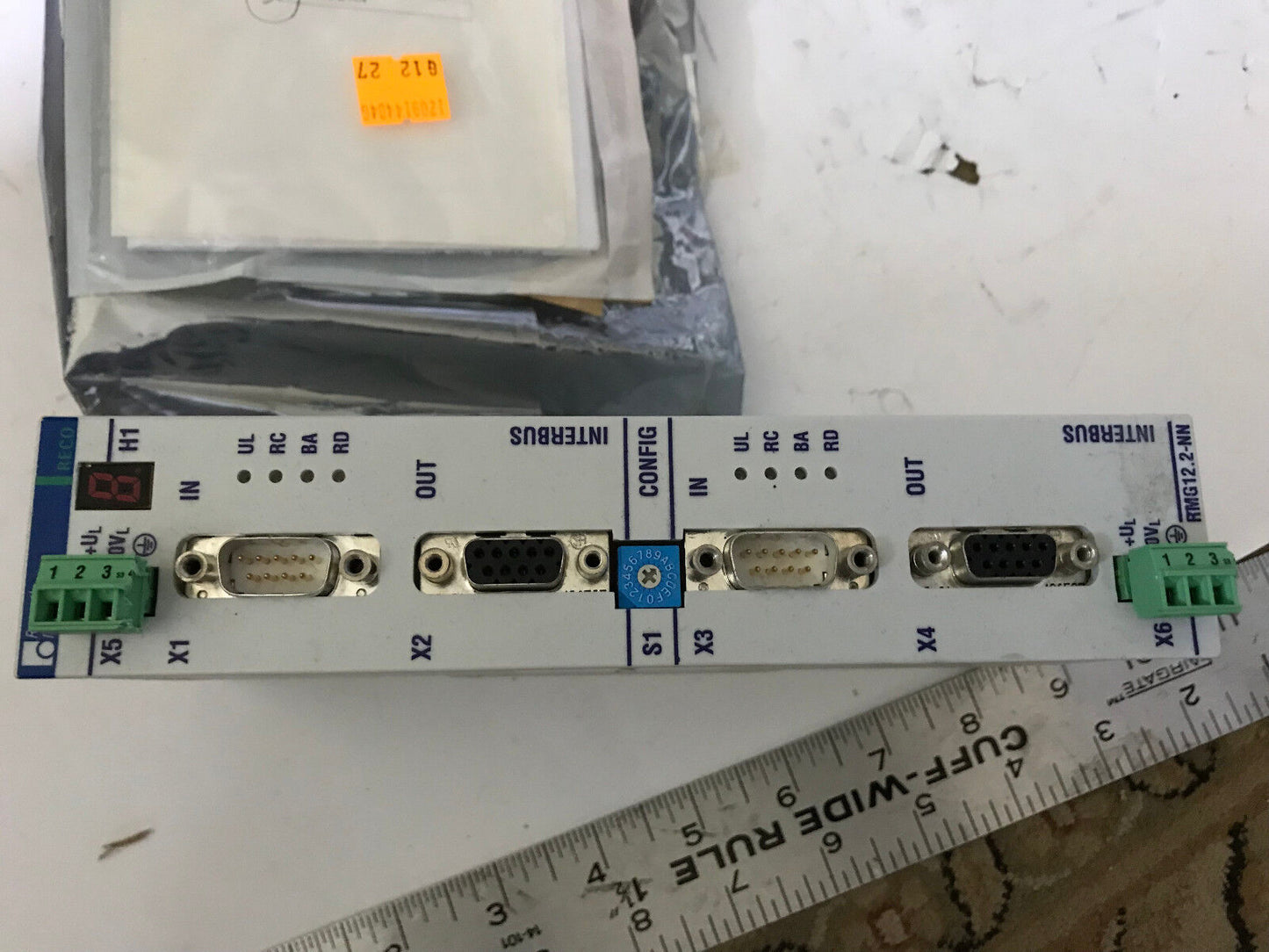 Rexroth Indramat Rmg12.2-Nn,R911280940,Rexroth Reco,Interbus Gateway Module,Em