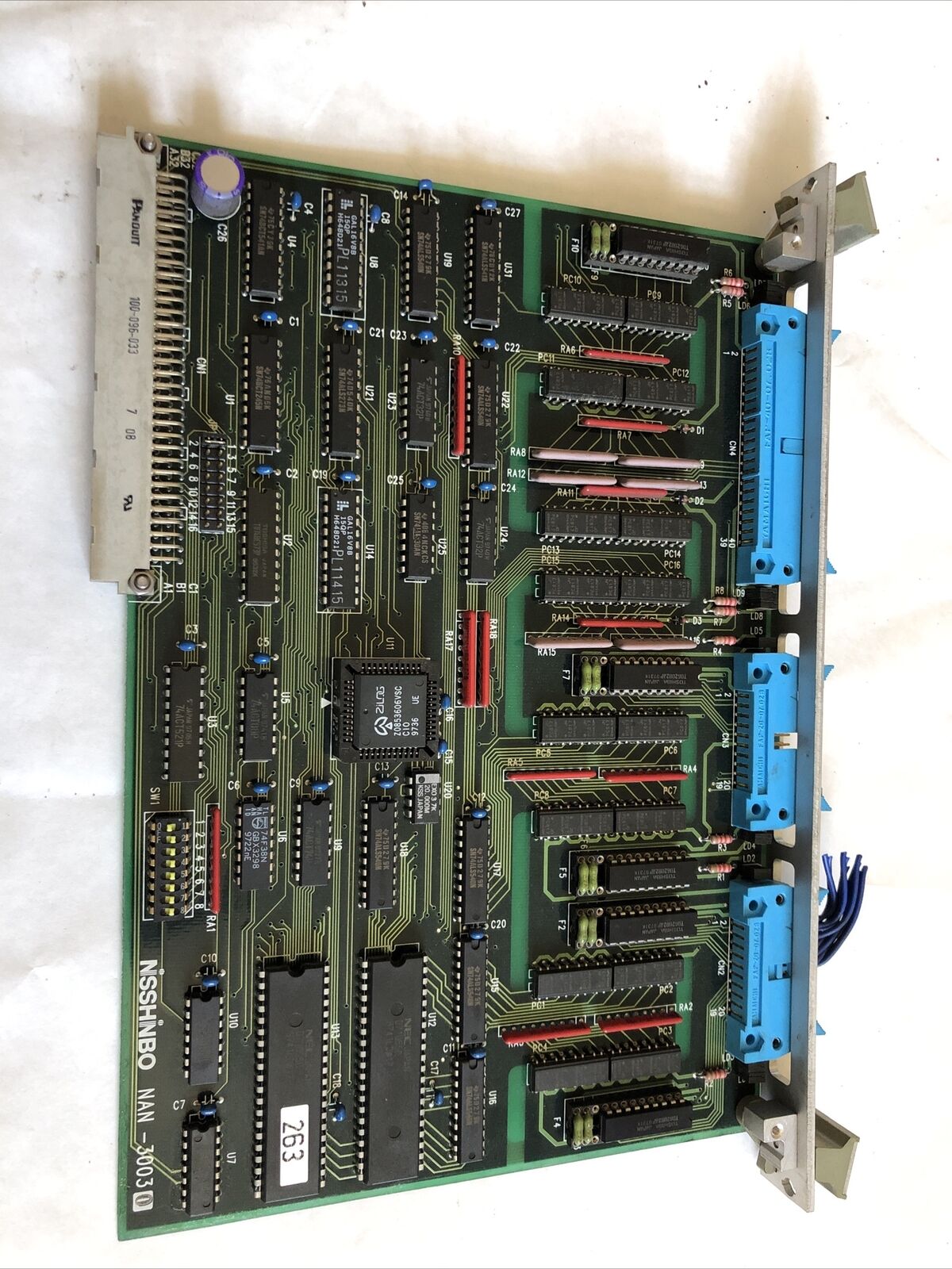Nisshinbo Nan-30030 Cnc Cn2/Cbn3/Cn4 Control Board,Ex10-01 263,Nan-30030,Er