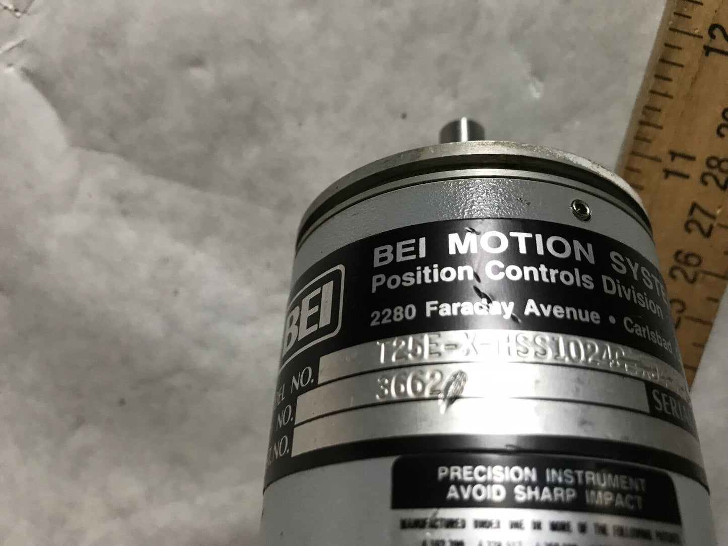 Bei T25e-X-Hss1024c-Xd4-X-S-C14-X-5 Rotary Encoder,Bei W/O No 3662 ,Eo