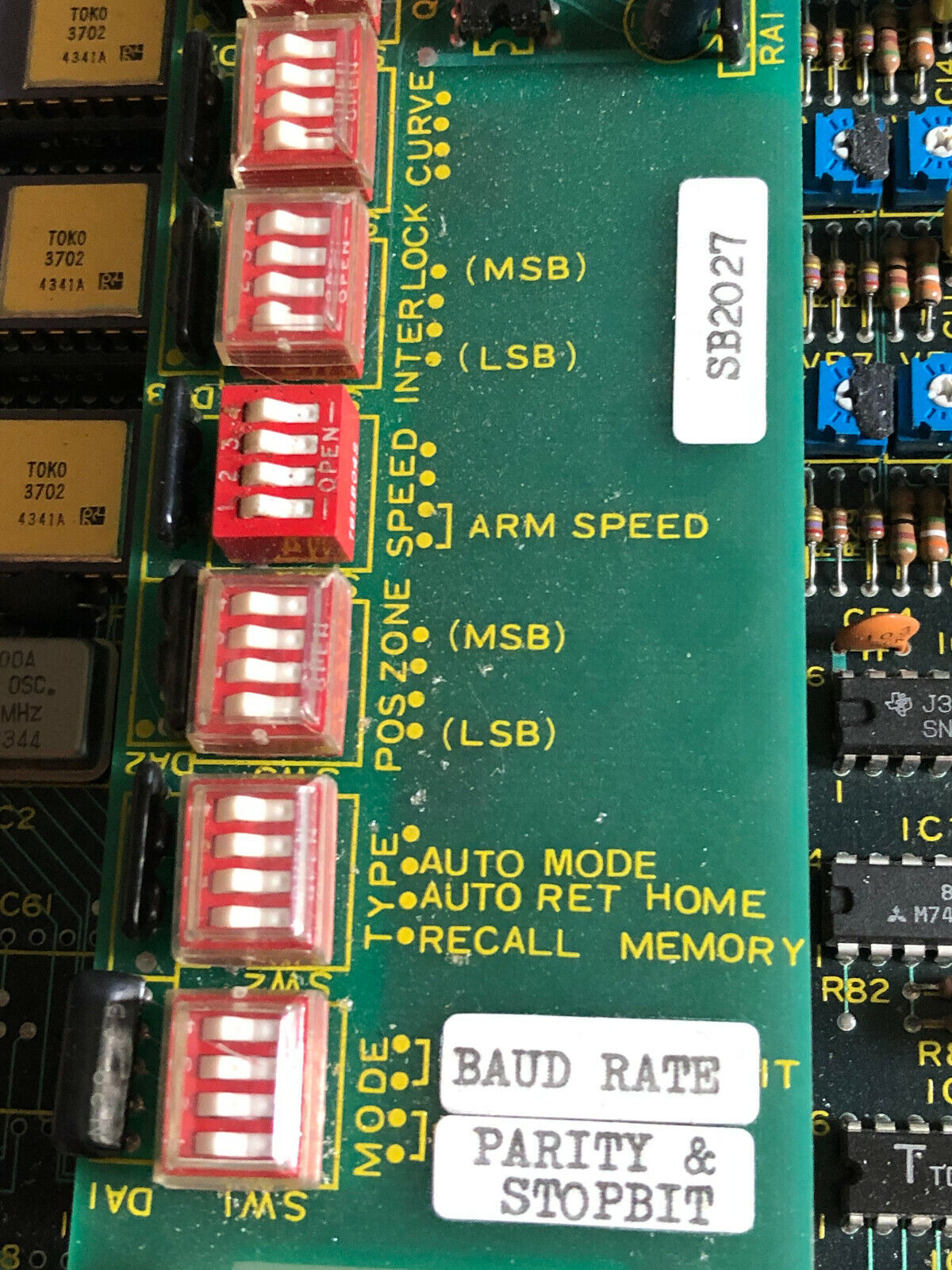 Sankyo Sb-2035-01,Mtcb-05,Sb-2017 Robotic Motor Plc Control Board,Hk