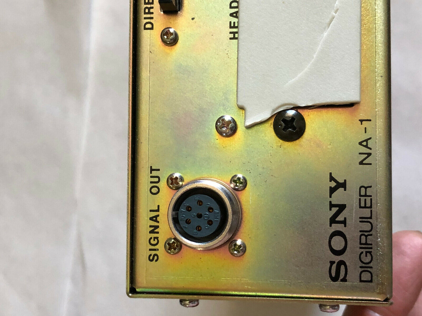 Sony Digiruler Na-1-2,Na-1,100-120Vac 50/60Hz Na-1-2-100-120Ac,Sony Na-1-2-2,Fb