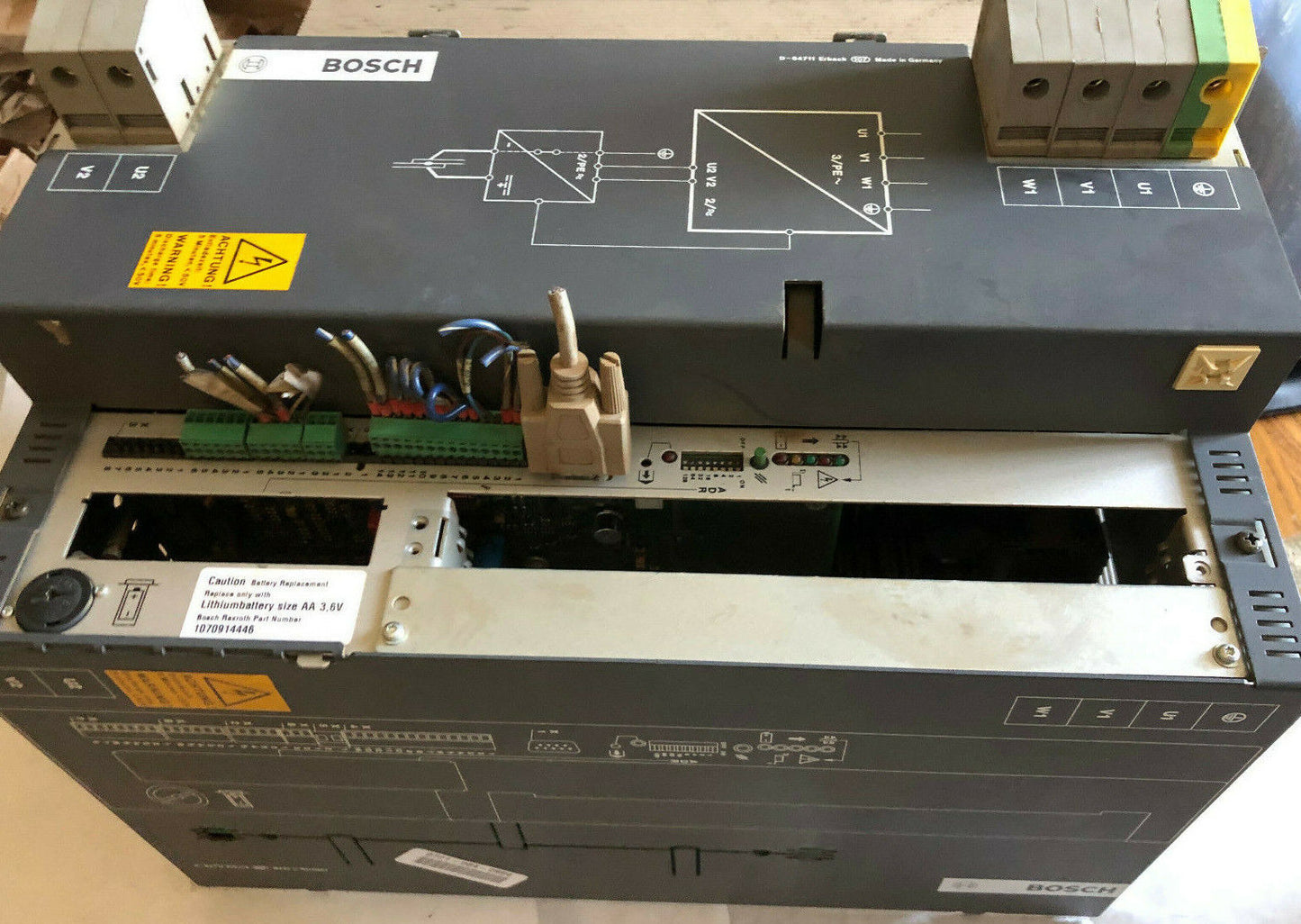 Bosch 1070914446,Rexroth D-64711,1070086669-206 25, Psi 6300.650L1 Servo Unit,Bh