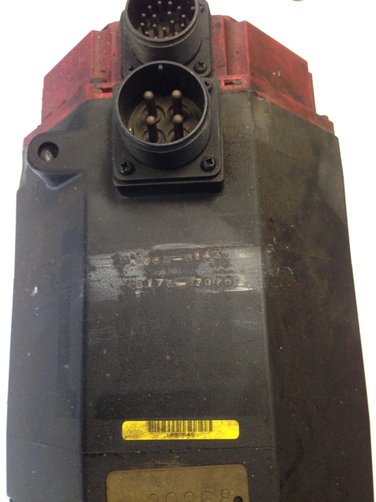 Ge Fanuc A06b-0143-B175#7076 Ac Servo Motor,3Ph,155V,Rpm 3000,A06b-0145-B175,Te