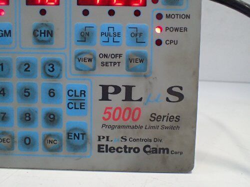 Electro Cam Ps-5104-10-048-C-G-H Programmable Limit Switch, Plus 5000 Room5