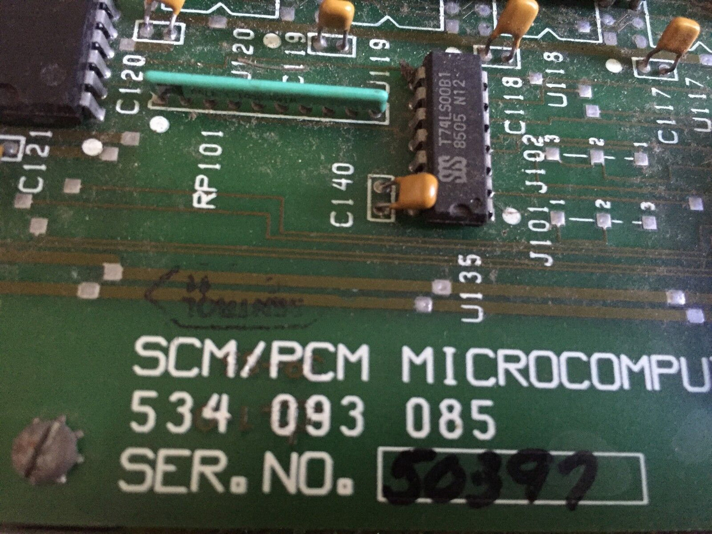 Sentrol 534 093 085,Scm/Pcm Processor 533 201 154 Microcomputer,533 201 155,Ea