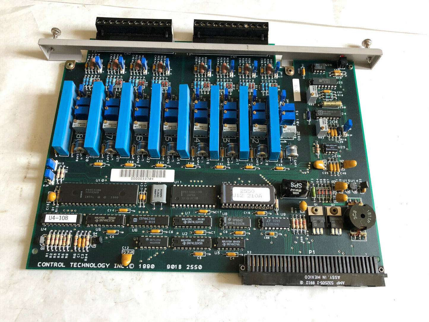 Cti 2550,Control Technology Inc. 901B 2550 Board,Isolated Analog Input 2550,Ch