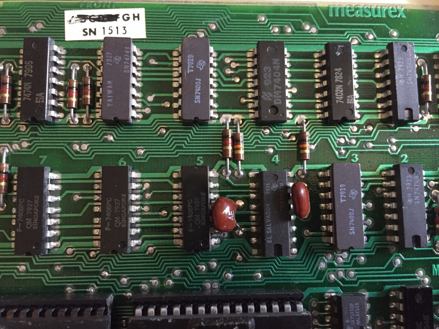 Measurex 05271100 Honeywell Pc Board Srb Channel Logic,Bx
