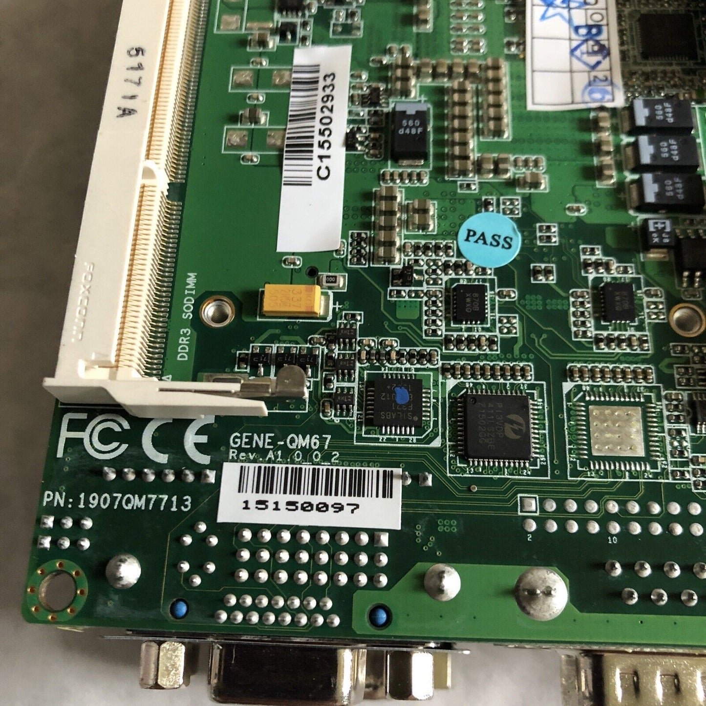 New Aaeon Tf-Gene-Qm67-A10,1907Qm7713,Gene-Qm67,Ff