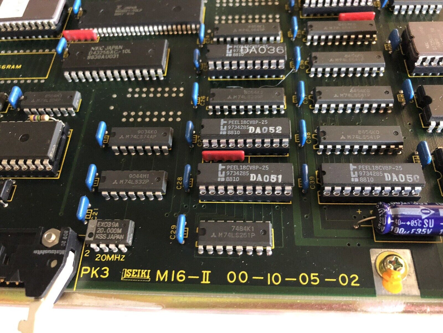 Sanyo Denki M16-Ii 00-10-05-02 Servo Drive Seiki M16-Ii 00-10-05-02, F327579,Sm