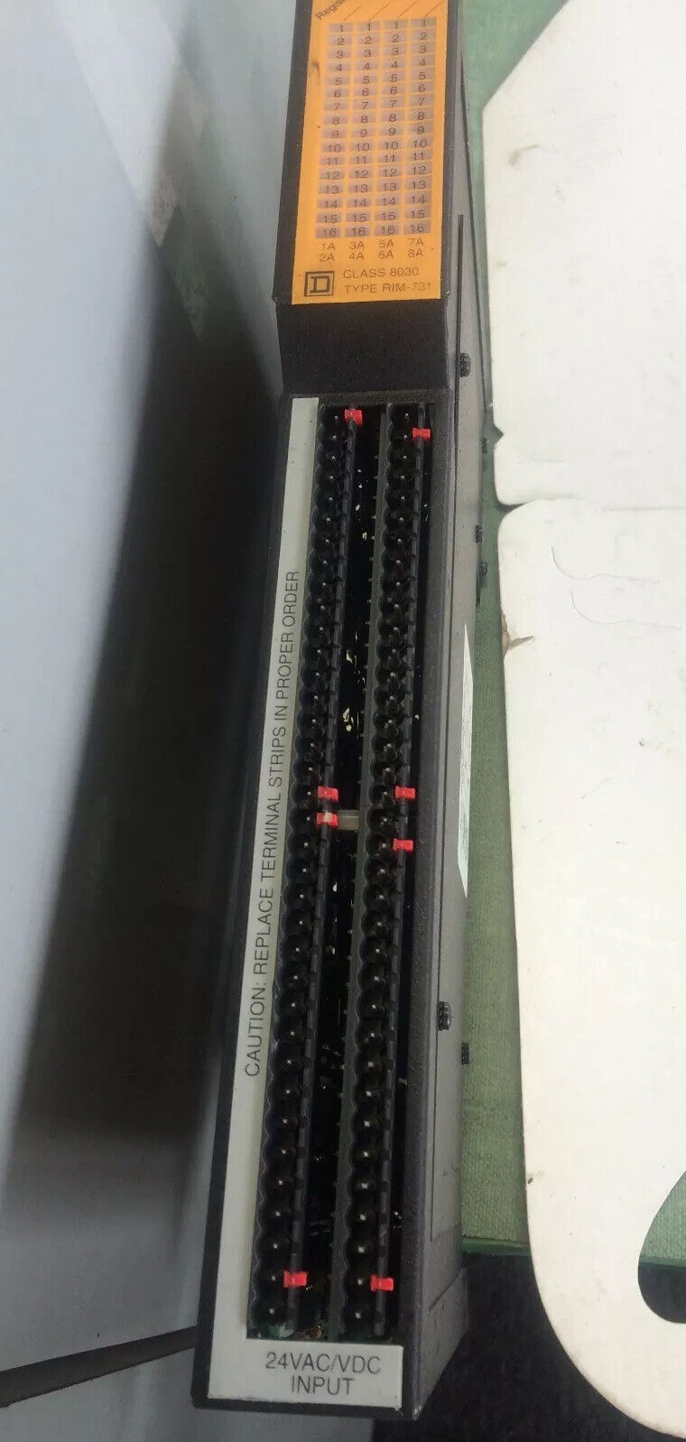 Square D 8030 Rim731,Class 8030 Sy/Max 64Pt Input 8030-Rim-731,S30608-581-50,Bg