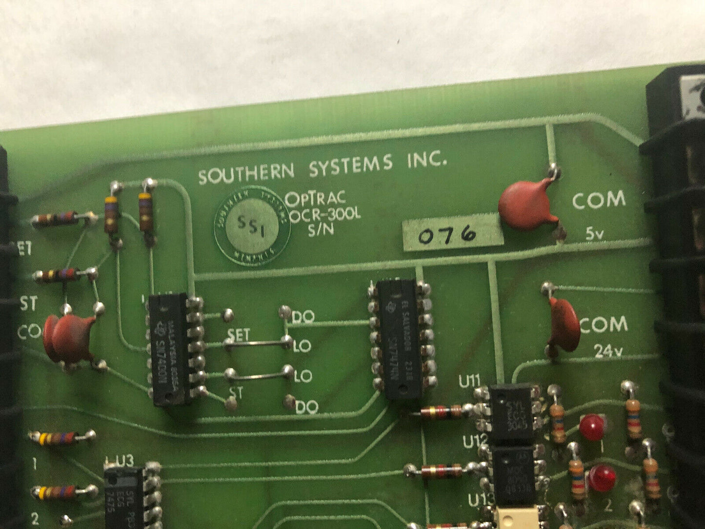 Optrac Ocr-300L Southern System Inc Ocr-300L ,Tl