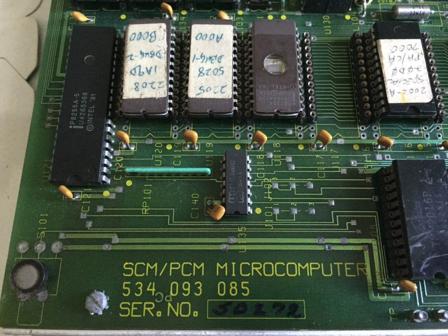 Sentrol 534 093 085,Scm/Pcm Processor 533 201 154 Microcomputer,533 201 155,Ea