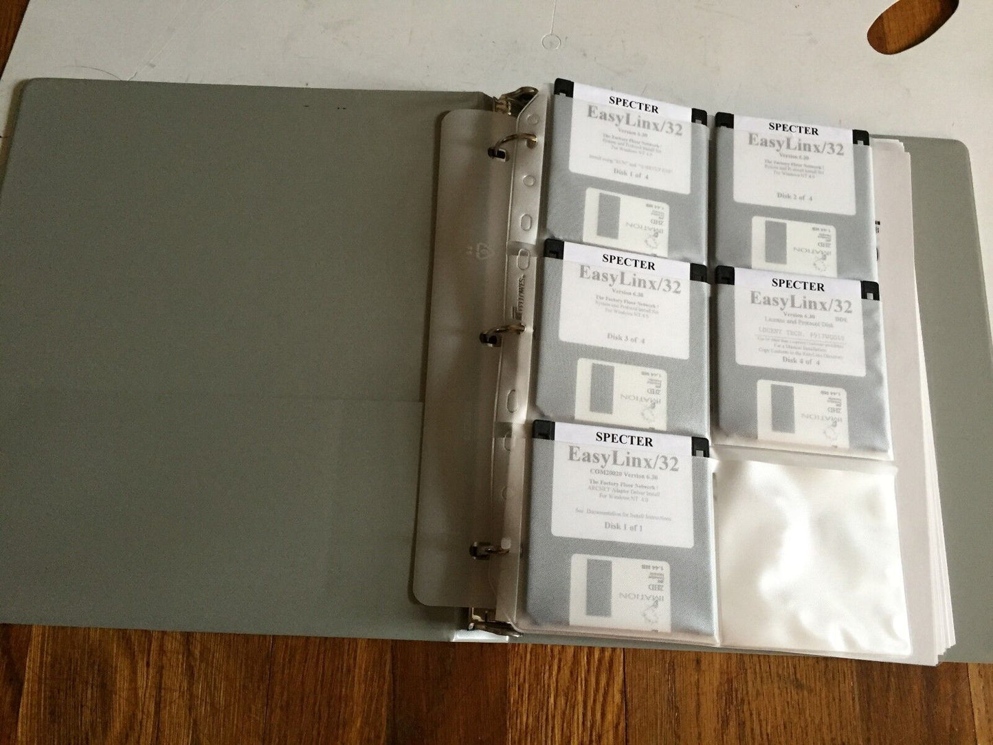 Specter 681Dde-Net/32,601Ddenet32 Software Easylinx/32 Version 6.30 Disk,Ba