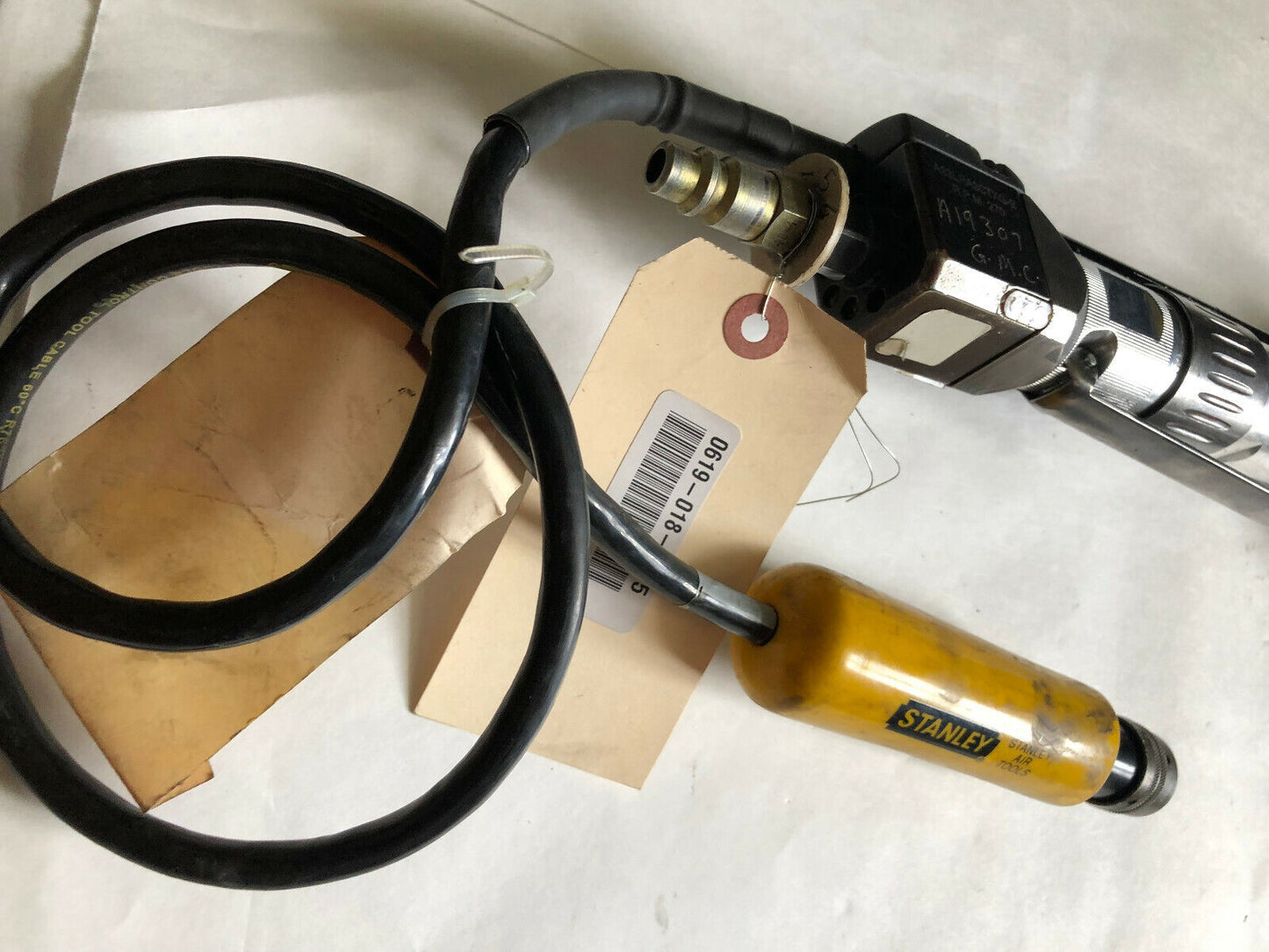 Stanley A33lra3ctxg-2 R.P.M. 270,A8278/1 Rev A Pneumatic Nutrunner,A-4091,Sk
