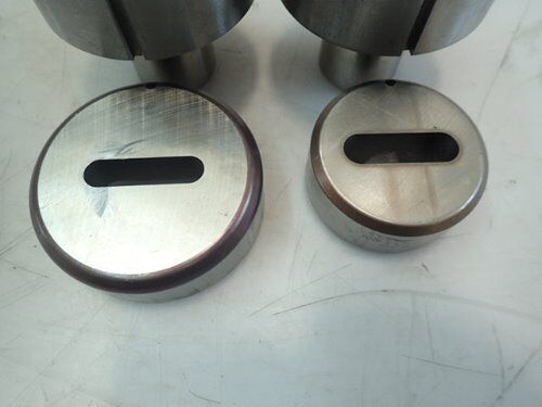 Lot 2 Mate Oblong Turret Punches,.500 X 1.750,.437 X 1.750, +.012, +.016 Die,Bd