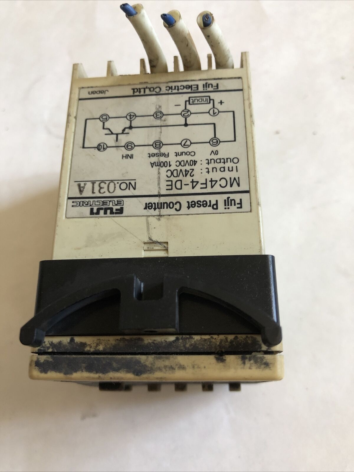 Fuji Mc4f4-De Digital Preset Counter, Mc4f4 24 Vdc,Ep