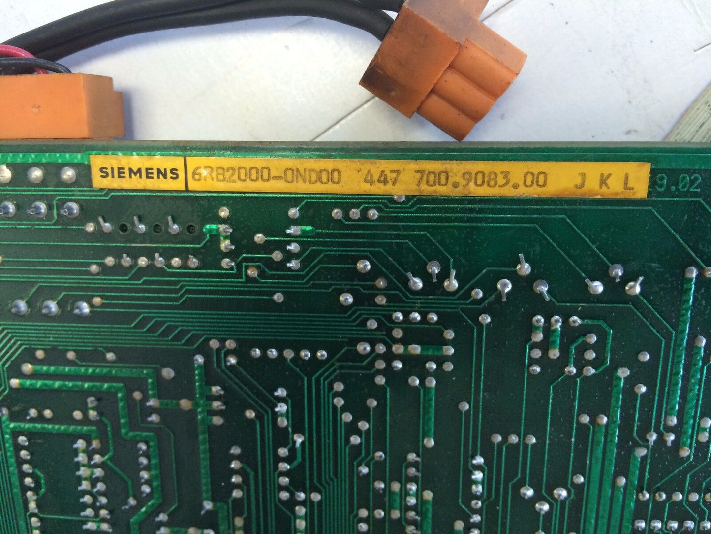 Siemens 6Rb2000-0Nd00,447 700.9083.00 Pcb Board,6Rb2000-Ond00,Cv