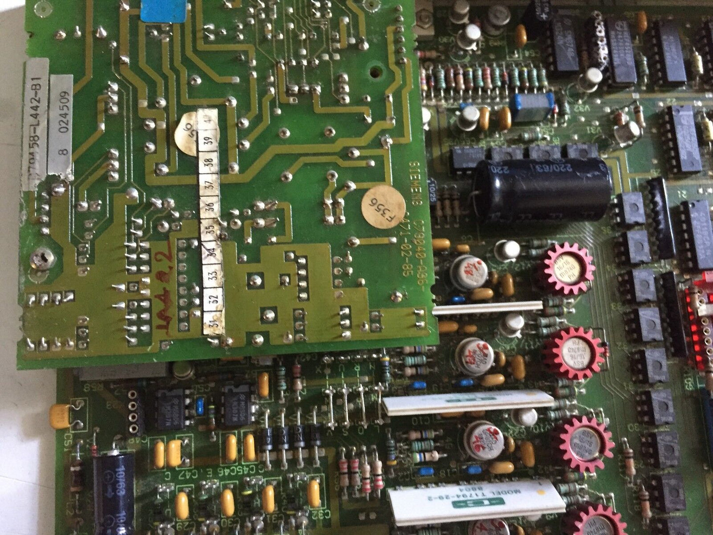 Siemens 6Ds1702-8Aa Output C79458-L442-B120 Analog Teleperm,Eg