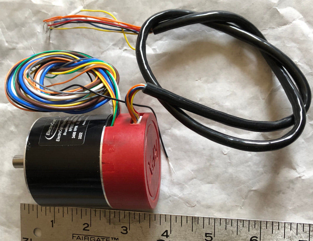 Electrocraft Rpx52-300V24-100-F Rapidpower Xtreme Brushless Dc Servo Motor,Ss