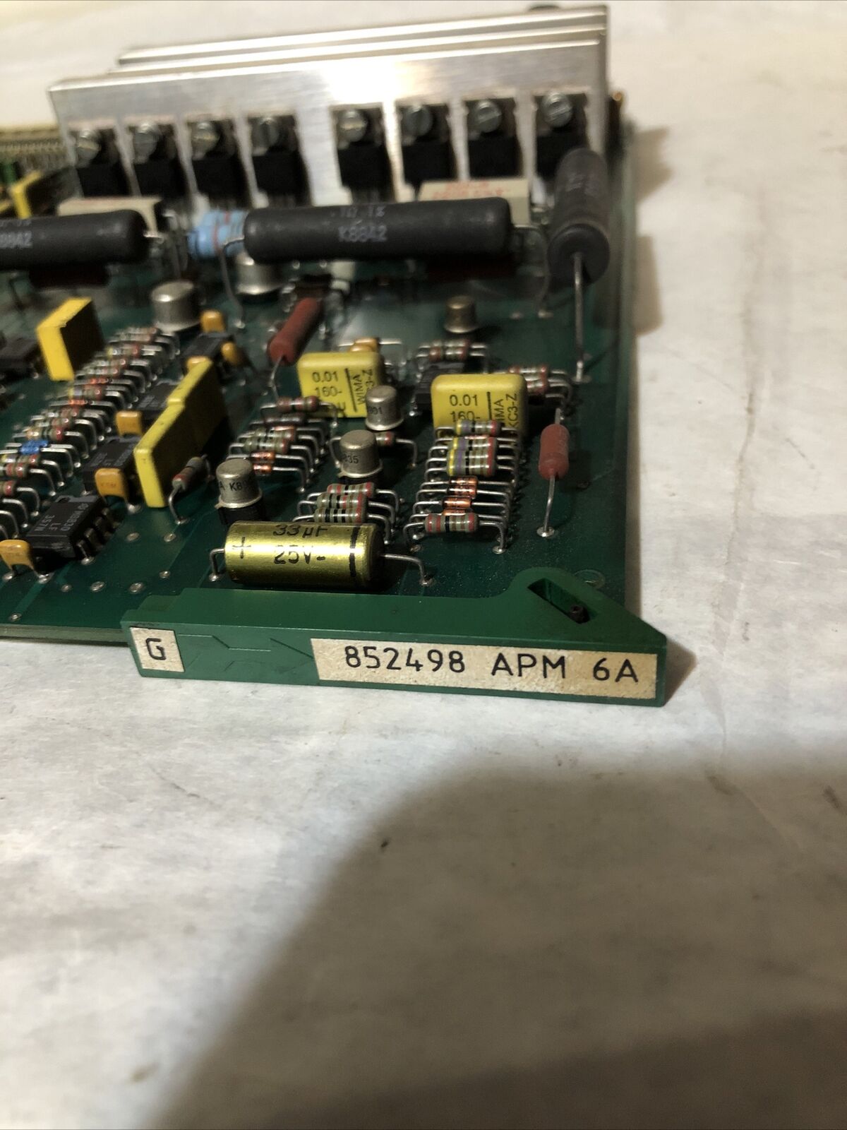 Charmilles 852498 Apm 6A,811080E Edm Cnc Pc Board Charmilles 811 080 E,Bk