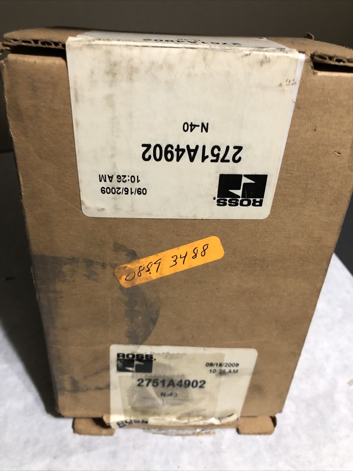 New Ross 2751A4902 Pressure Control Valve, 1-10 Bar, 1/8-3/8" Npt,Bb