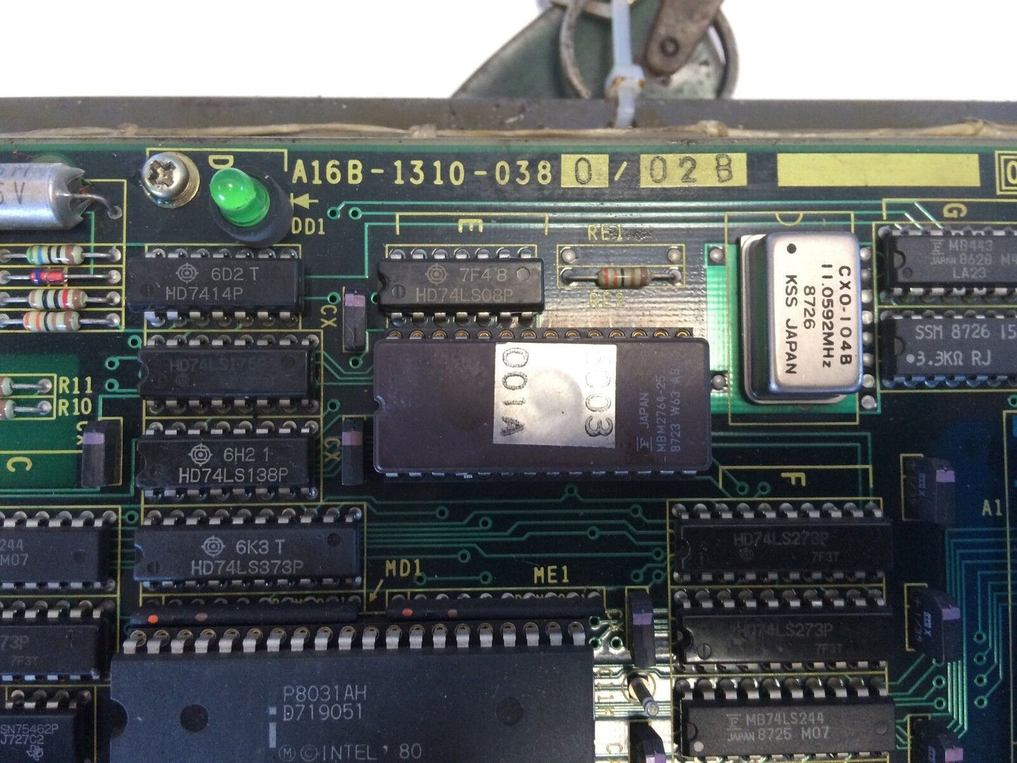 Fanuc A16b-1310-0380/02B, A02b-0084-C147 Operator Panel A66l-2001-0998,De
