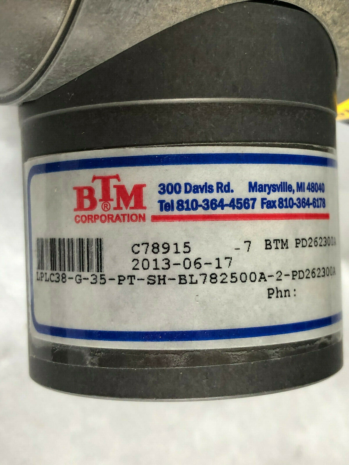 Btm C78915-7 Btm Pd262300a,Locking Pin Locator,Pd201701j,Btm 782501A,749804A,Ap