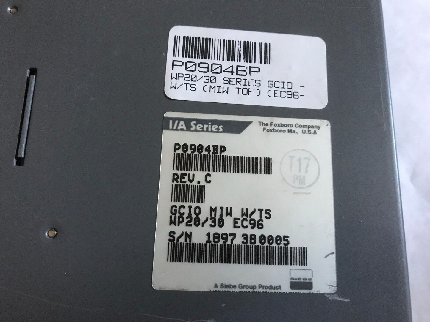 Foxboro P0904bp I/A Series,Ef