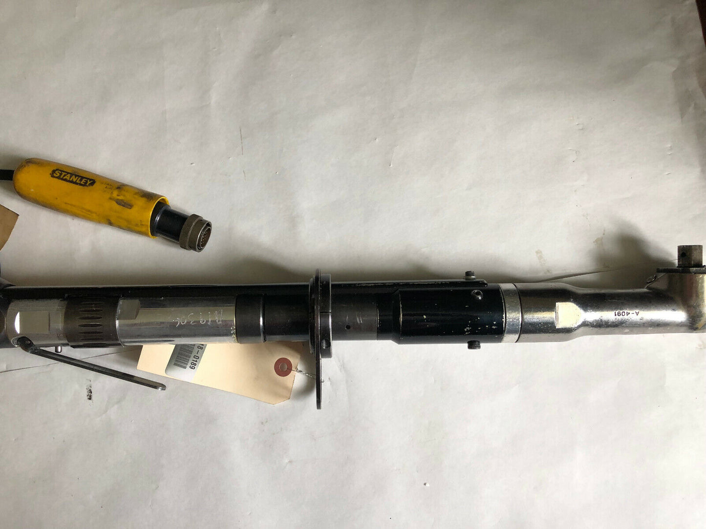 Stanley A33lra3ctxg-2 R.P.M. 270,A8278/1 Rev A Pneumatic Nutrunner,A-4091,Sk
