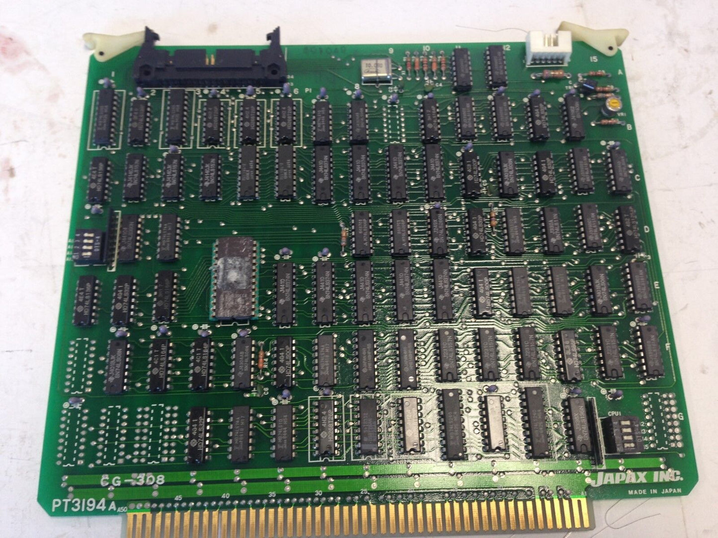 Japax Cg308 Pt3194 A A50 Edm Pc Board,Japax Cg308,Pt3194a ,Di