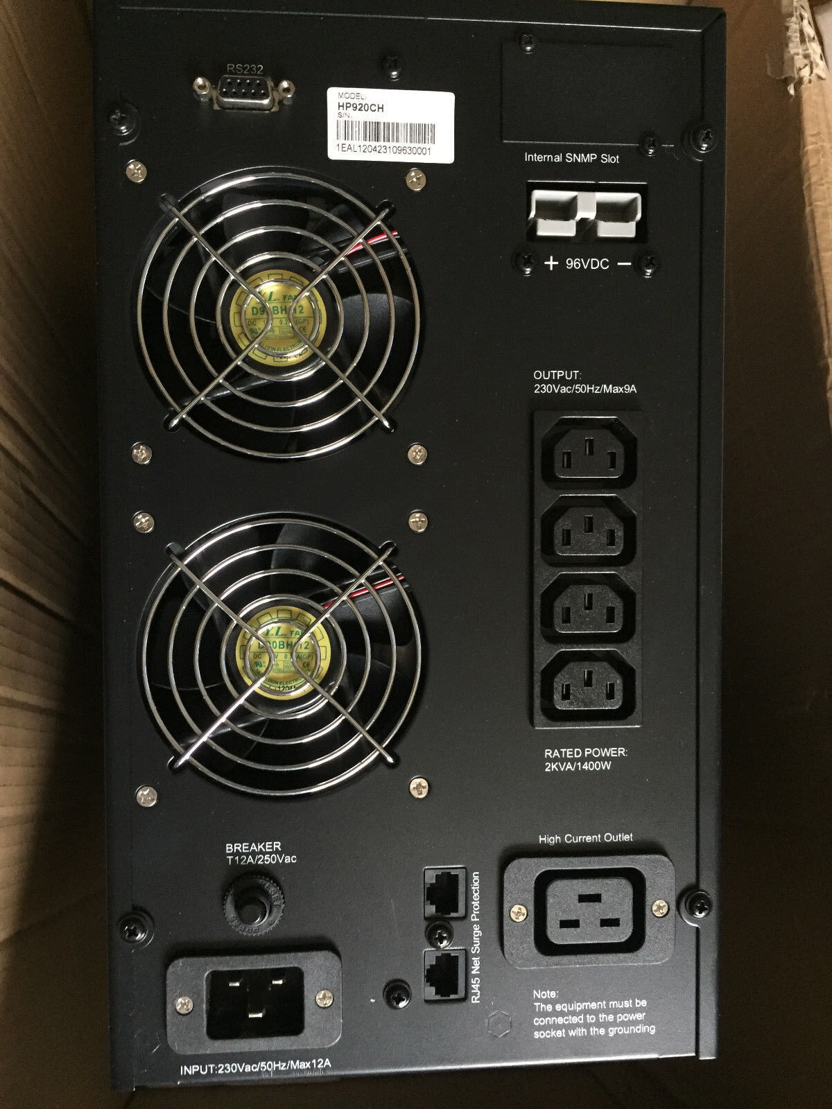 New Kstar Hp920ch Ups System,Cs