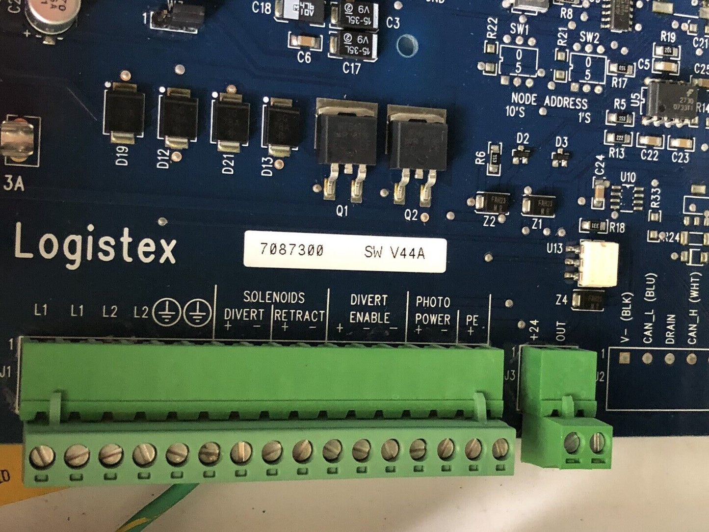 Fki Logistex 7030609 7087300 Sw V44a Power Control ,P/L 1.8A C05,A1008ch,Tn