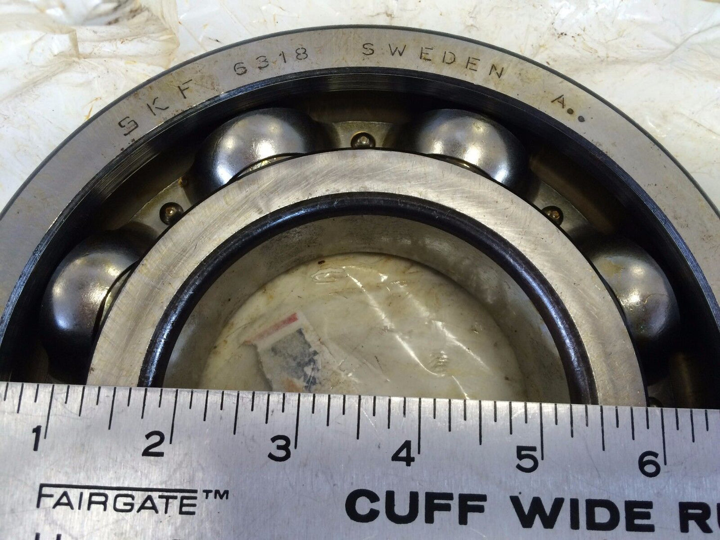 New Bearings Skf 6318 Sweden A..,Bg